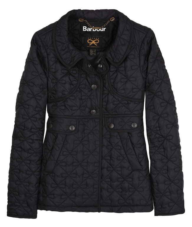 The Terrier and Lobster: Anya Hindmarch for Barbour Bow-Quilted